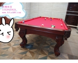 深圳高档雕刻台 家用别墅专用桌球台