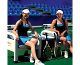 单座组合式套装 网球场椅子 运动场休闲椅