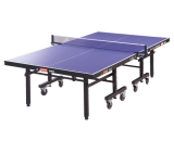 西乡折叠式乒乓球桌 品牌乒乓球台T1223高级单折移动式球台